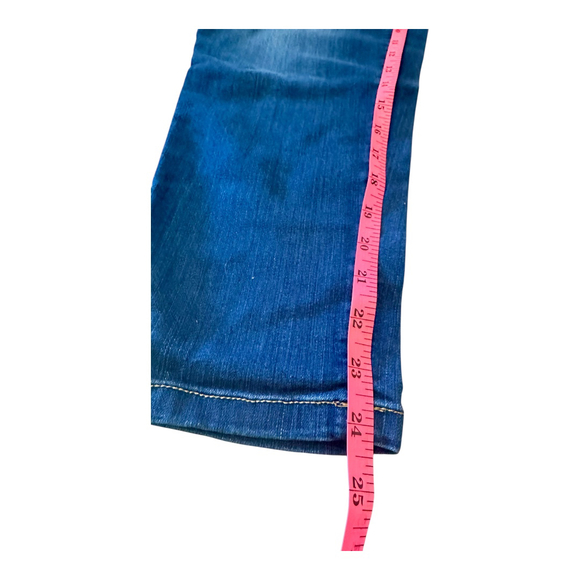 Wit & Wisdom Blue Denim Straight Leg Jeans - Size 10P - Picture 5 of 5